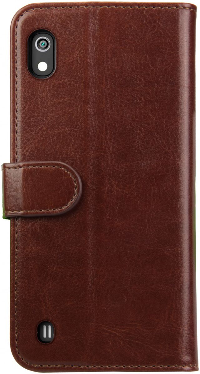 Rosso Element Samsung Galaxy A10 Hoesje Book Cover Bruin afbeelding 5