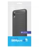 Samsung Galaxy A10 Geborsteld TPU Hoesje Zwart