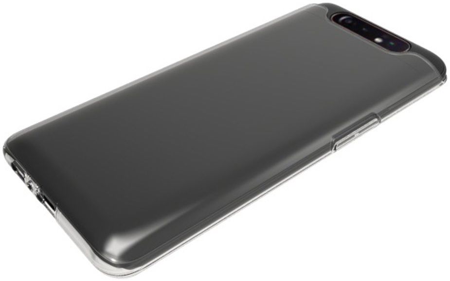 Samsung Galaxy A80 Hoesje Dun TPU Transparant afbeelding 4