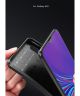 Samsung Galaxy A10 Siliconen Carbon Hoesje Zwart