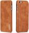 Apple iPhone 6S Plus Retro Style Book Case Kaarthouder Hoesje Bruin afbeelding 2