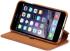 Apple iPhone 6S Plus Retro Style Book Case Kaarthouder Hoesje Bruin afbeelding 12