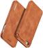 Apple iPhone 6S Plus Retro Style Book Case Kaarthouder Hoesje Bruin afbeelding 9