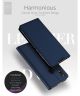 Dux Ducis Premium Book Case Asus Zenfone Max Pro M2 Hoesje Blauw