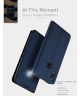 Dux Ducis Premium Book Case Asus Zenfone Max Pro M2 Hoesje Blauw