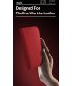 Dux Ducis Luxe Book Case Samsung Galaxy S10 Hoesje Echt Leer Rood