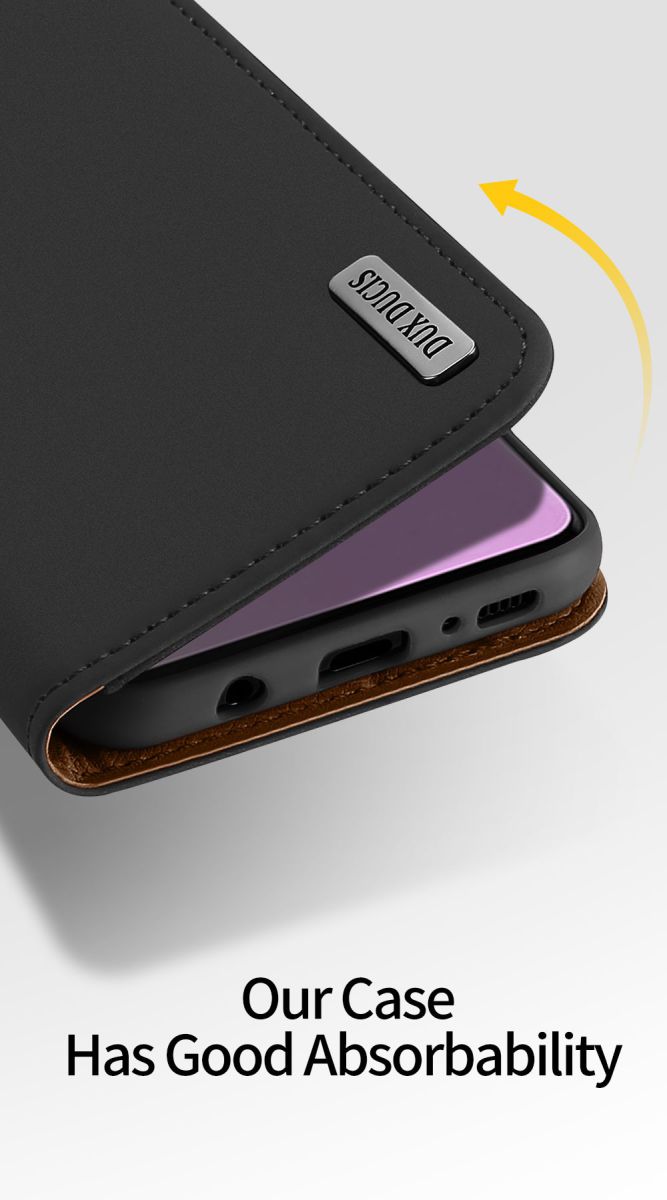 Dux Ducis Luxe Book Case Samsung Galaxy S10 Hoesje Echt Leer Blauw afbeelding 11