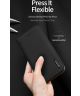 Dux Ducis Luxe Book Case Samsung Galaxy S10E Hoesje Echt Leer Zwart