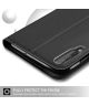 Samsung Galaxy A50 Book Case Hoesje Wallet met Kaarthouder Zwart