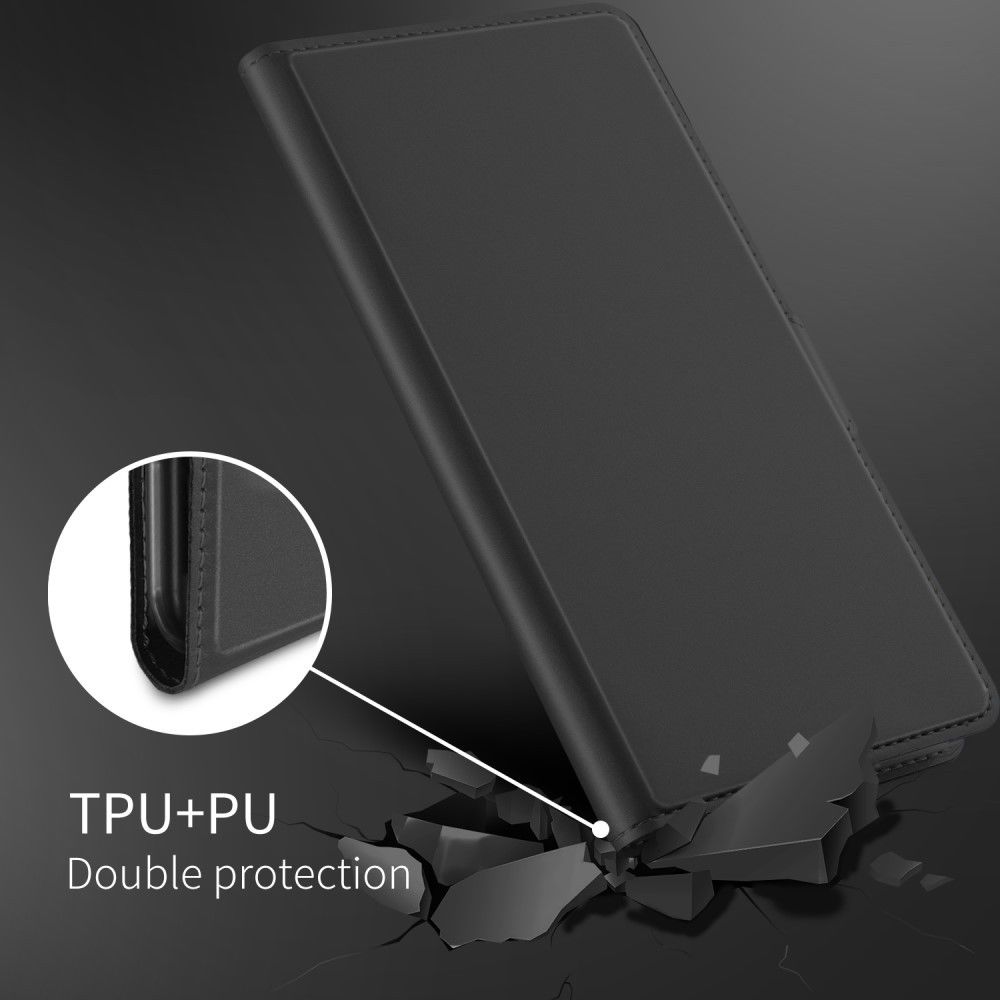 Samsung Galaxy A40 Premium Hoesje met Kaarthouder Zwart afbeelding 7