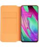 Samsung Galaxy A40 Wallet Cover Wit