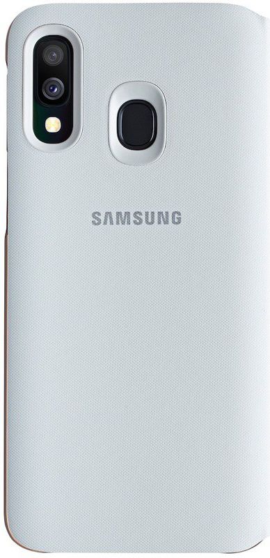 Samsung Galaxy A40 Wallet Cover Wit afbeelding 4
