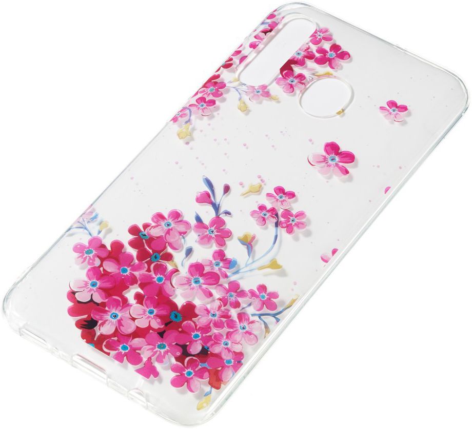 Samsung Galaxy A50 Hoesje TPU met Bloemen Print afbeelding 2