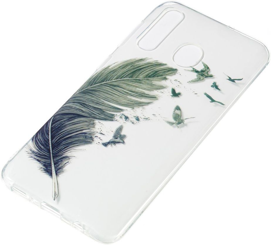 Samsung Galaxy A50 Hoesje TPU met Veer Print afbeelding 2