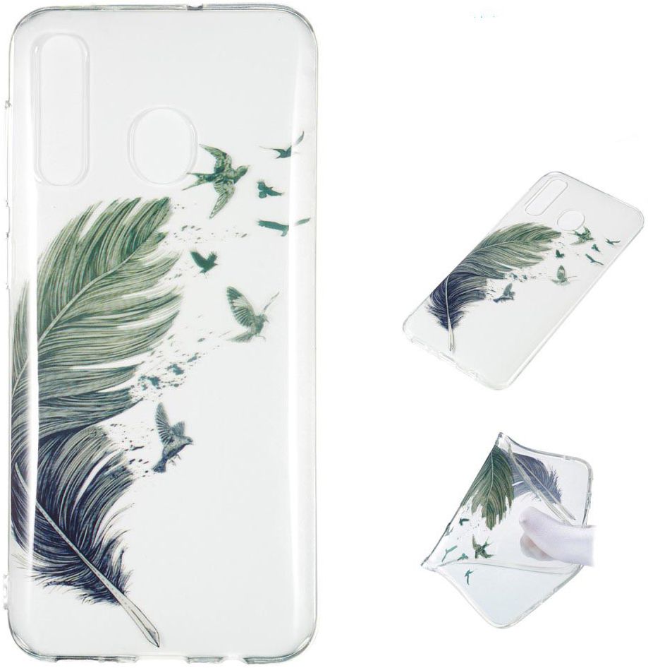 Samsung Galaxy A50 Hoesje TPU met Veer Print afbeelding 5