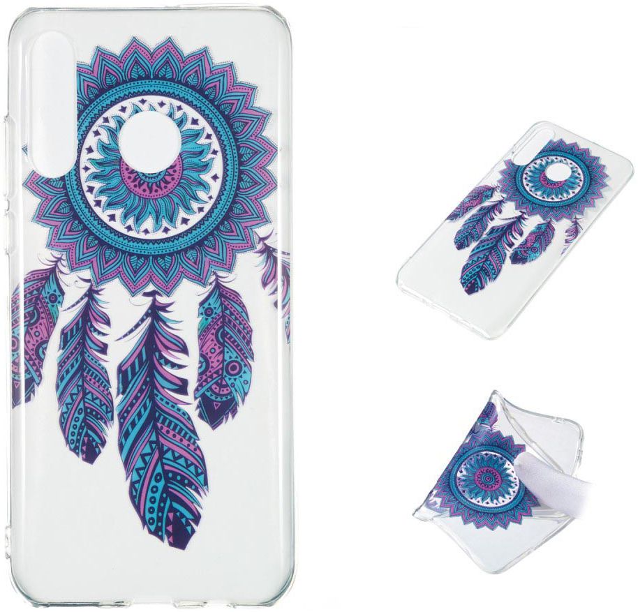 Huawei P30 Lite Transparant TPU Hoesje met Dromenvanger Print afbeelding 5