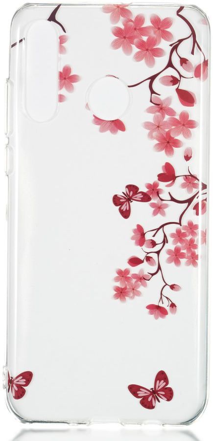 Huawei P30 Lite Transparant TPU Hoesje met Boom Print afbeelding 1