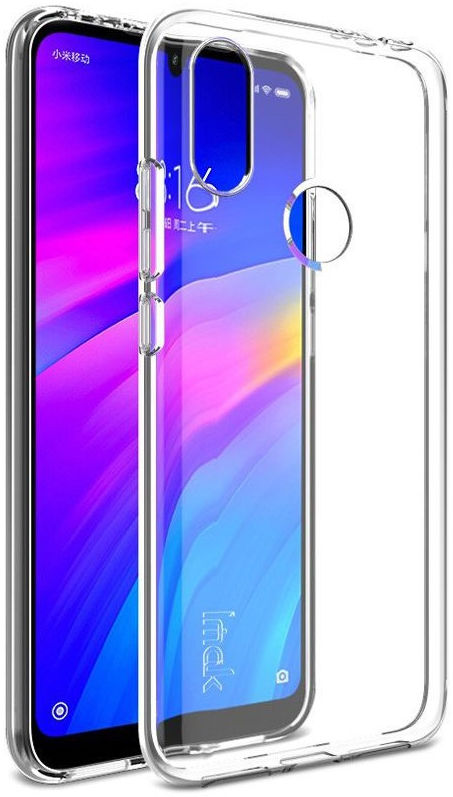 IMAK UX-5 Series Xiaomi Redmi 7 Hoesje Flexibel en Dun TPU Transparant afbeelding 1