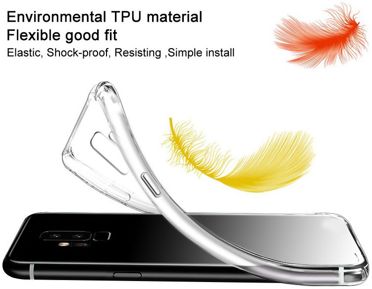 IMAK UX-5 Series Xiaomi Redmi 7 Hoesje Flexibel en Dun TPU Transparant afbeelding 3