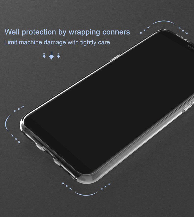 IMAK UX-5 Series Xiaomi Redmi 7 Hoesje Flexibel en Dun TPU Transparant afbeelding 7