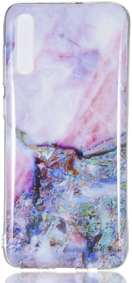 Samsung Galaxy A70 TPU Hoesje met Marmer Print afbeelding 1