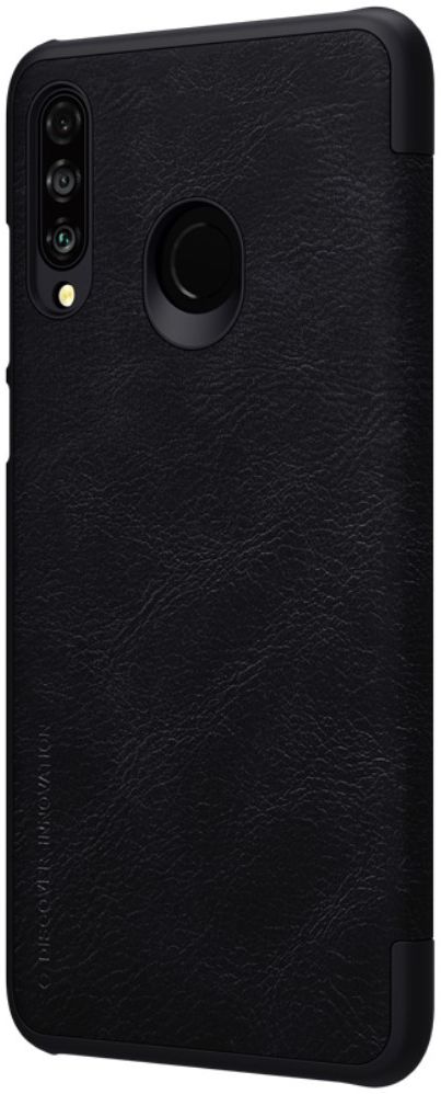 Huawei P30 Lite Nillkin Qin Case Zwart afbeelding 3