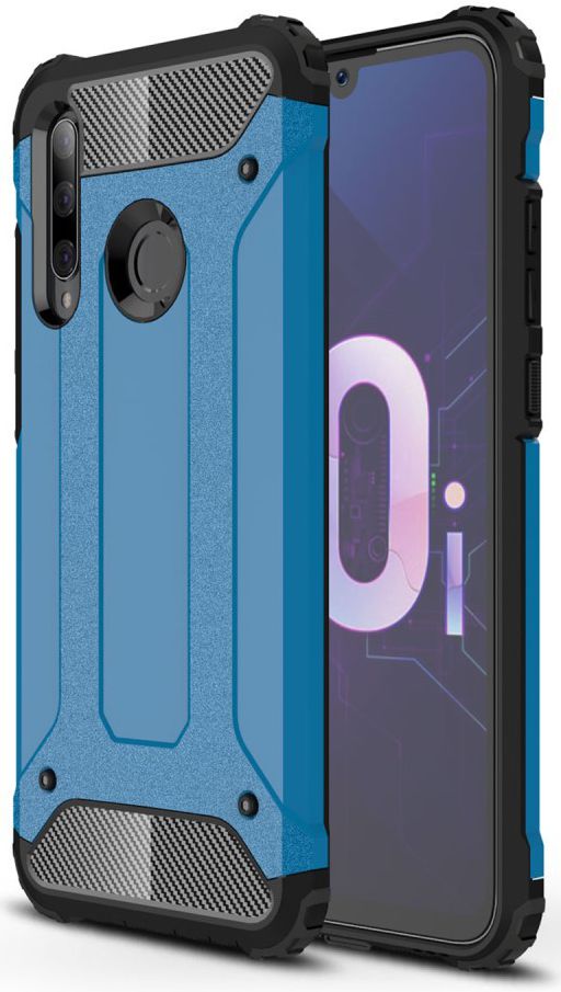 Huawei P Smart Plus 2019 Hybride Hoesje Blauw afbeelding 1