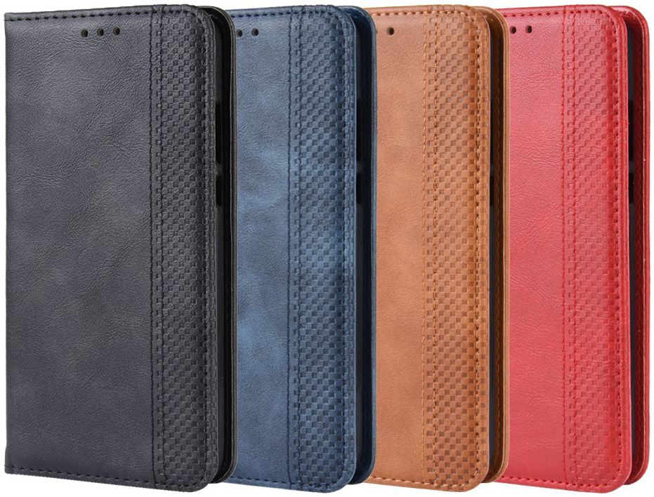 Huawei P Smart Plus 2019 Vintage Portemonnee Hoesje Zwart afbeelding 6