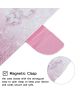 Huawei Y7 Pro 2019 Portemonnee Hoesje met Print Pink Marble