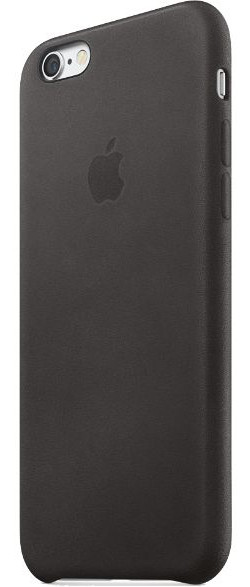 Apple iPhone 6s Lederen Hoesje Zwart afbeelding 5