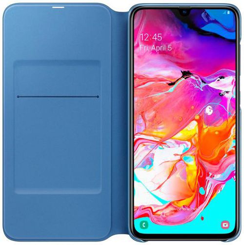 Samsung Galaxy A70 Wallet Cover Zwart afbeelding 2