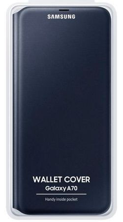 Samsung Galaxy A70 Wallet Cover Zwart afbeelding 5
