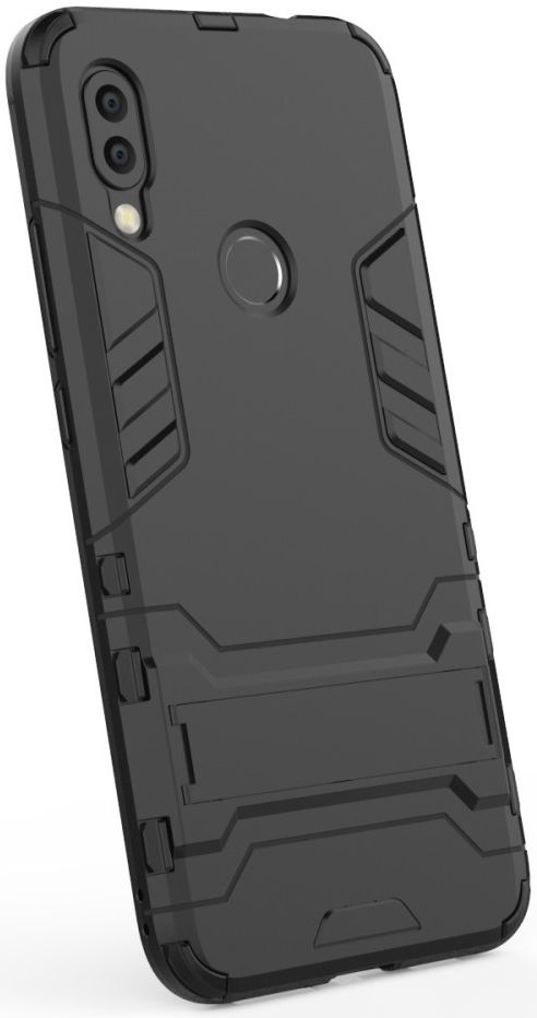 Hybride Xiaomi Redmi 7 Hoesje Zwart afbeelding 4