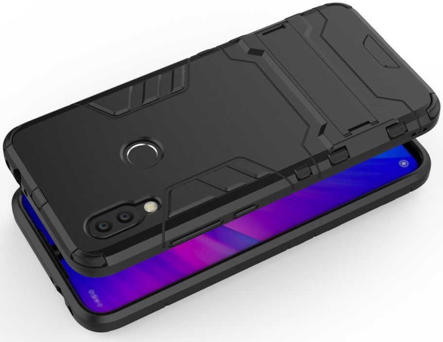 Hybride Xiaomi Redmi 7 Hoesje Zwart afbeelding 5