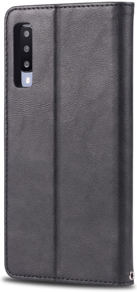 AZNS Samsung Galaxy A50 Book Case Hoesje Wallet Stand Zwart afbeelding 1