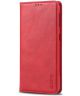 AZNS Samsung Galaxy A50 Book Case Hoesje Wallet Stand Rood