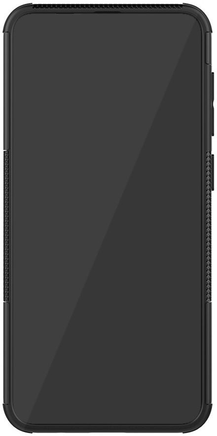 Samsung Galaxy A50 Backcover Hoesje Shockproof Hybride Kickstand Zwart afbeelding 3