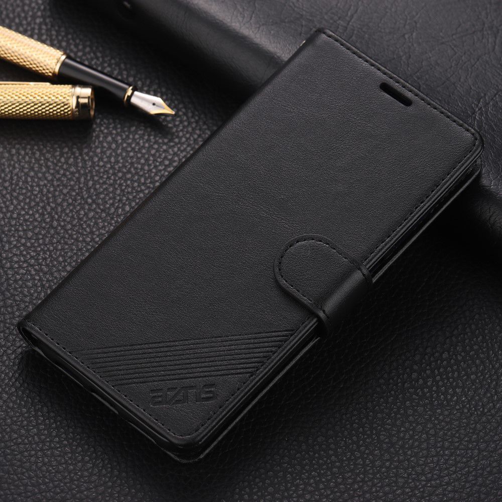 AZNS Xiaomi Mi 9 Portemonnee Hoesje Zwart afbeelding 5