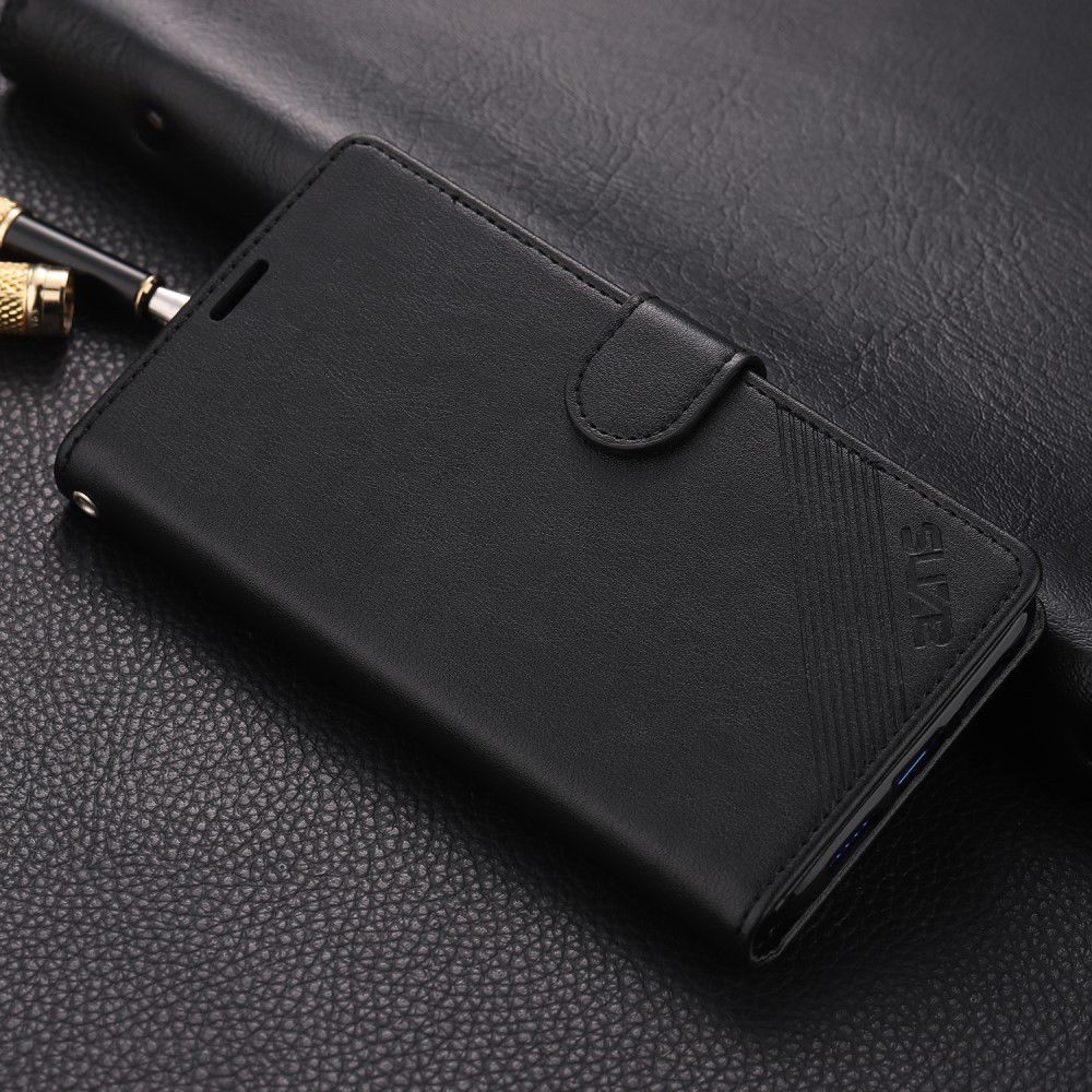 AZNS Xiaomi Mi 9 Portemonnee Hoesje Zwart afbeelding 7