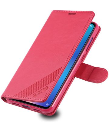 AZNS Xiaomi Mi 9 Portemonnee Hoesje Rood Hoesjes