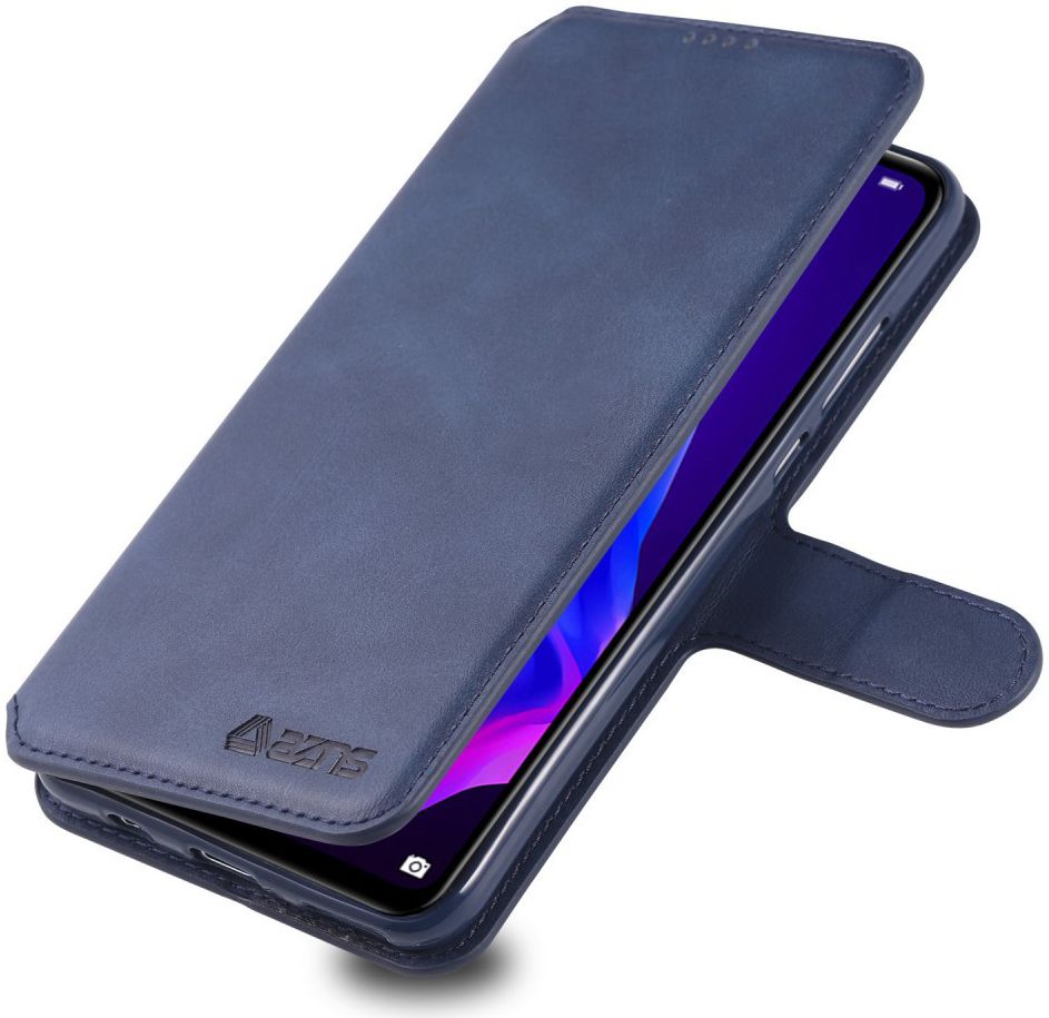 AZNS Huawei P30 Lite Portemonnee Stand Hoesje Blauw afbeelding 1