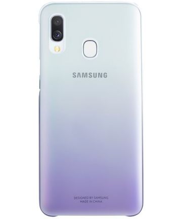 Origineel Samsung Galaxy A40 Hoesje Gradation Cover Paars Hoesjes