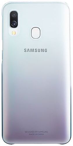 Origineel Samsung Galaxy A40 Hoesje Gradation Cover Zwart afbeelding 1
