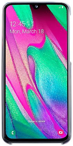 Origineel Samsung Galaxy A40 Hoesje Gradation Cover Zwart afbeelding 3