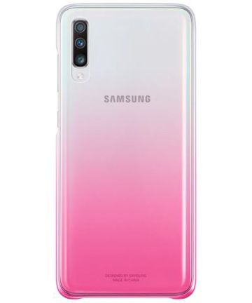 Origineel Samsung Galaxy A70 Hoesje Gradation Cover Roze Hoesjes