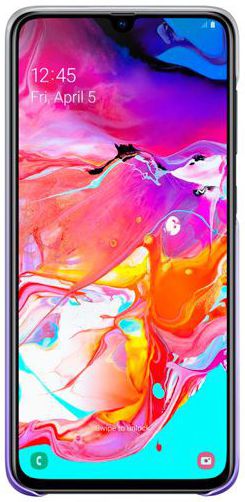 Origineel Samsung Galaxy A70 Hoesje Gradation Cover Paars afbeelding 2