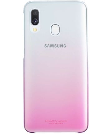Origineel Samsung Galaxy A40 Hoesje Gradation Cover Roze Hoesjes