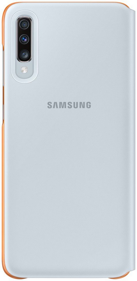 Origineel Samsung Galaxy A70 Hoesje Wallet Cover Wit afbeelding 4