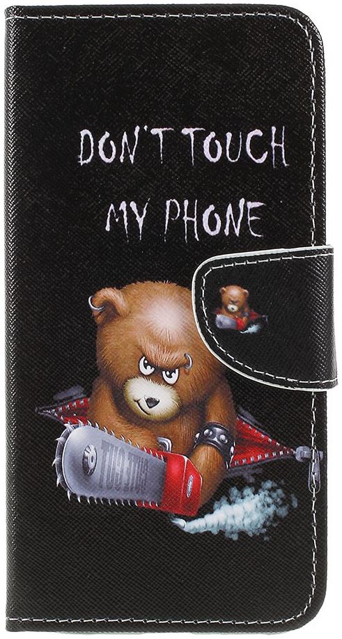Samsung Galaxy A50 Book Case Hoesje Wallet Print Beer afbeelding 1