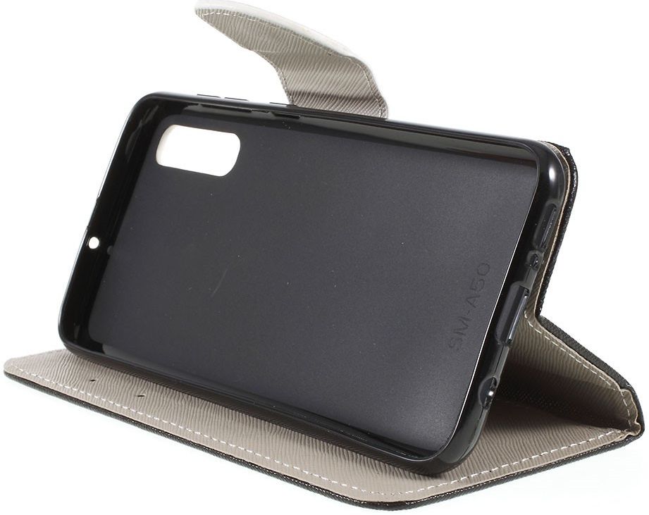 Samsung Galaxy A50 Book Case Hoesje Wallet Print Beer afbeelding 5